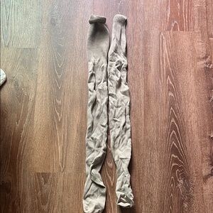 American Apparel Tan Knee-High Socks